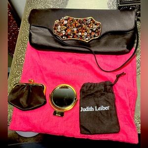 Judith Lieber purse and accessories